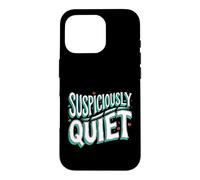 Custodia per iPhone 16 Pro Teacher Librarian Suspiciously Quiet Bookworm