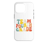 Custodia per iPhone 16 Pro Team Fourth Grade Back to School 4th Grade Teacher Boys Kids