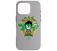 Custodia per iPhone 16 Pro Teen Titans Go! Crazy For Pizza