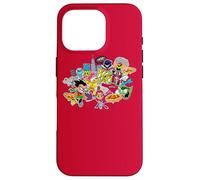 Custodia per iPhone 16 Pro Teen Titans Go! Pizza War!