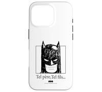 Custodia per iPhone 16 Pro Tel père Tel fils Batman Ritratto Iconic Duo