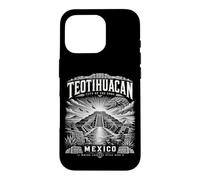 Custodia per iPhone 16 Pro Teotihuacan Città del Messico degli Dei Antica Piramide Art