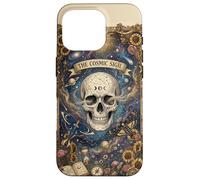 Custodia per iPhone 16 Pro The Cosmic Sigil Celestial Skull and Galaxy