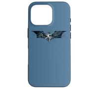 Custodia per iPhone 16 Pro The Dark Knight Rises Cracked Glass Logo