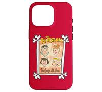 Custodia per iPhone 16 Pro The Flintstones Fred Wilma The Gang's All Here