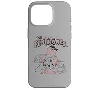 Custodia per iPhone 16 Pro The Flintstones Fred with Sleeping Dino