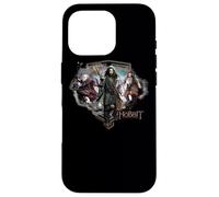 Custodia per iPhone 16 Pro The Hobbit Three Dwarves Black