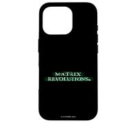 Custodia per iPhone 16 Pro The Matrix Revolutions Enter The Revolution Logo