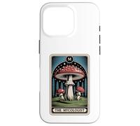 Custodia per iPhone 16 Pro The Mycologist Tarot Card Cottagecore Foraging Fungo