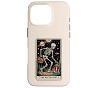 Custodia per iPhone 16 Pro The Mycologist Tarot Card Cottagecore Foraging Fungo