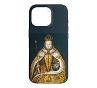 Custodia per iPhone 16 Pro The Queen, Cool Portrait Drawn Art, Be a Queen Graphic