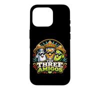 Custodia per iPhone 16 Pro The Three Amigos Sale Lime e Tequila Divertente Bere Party