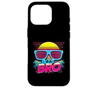 Custodia per iPhone 16 Pro This Is My 80s Bro Costume Party The Sun con occhiali da sole