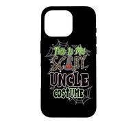 Custodia per iPhone 16 Pro This Is My Scary Uncle Family Matching Halloween Costume