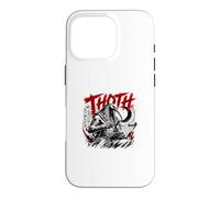 Custodia per iPhone 16 Pro Thoth egiziano Dio Saggezza Scrivere geroglifici