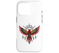 Custodia per iPhone 16 Pro Thunderbird Nativi Americani Arte Tribale Bambini Nativi per Bambini