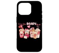 Custodia per iPhone 16 Pro Ti amo Beary Much Cute Bear Romance