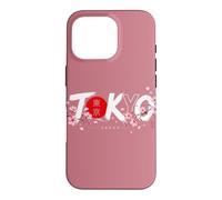 Custodia per iPhone 16 Pro TOKYO GIAPPONE ORIZZONTALE ESTETICO SAKURA CILIEGIO SOLE