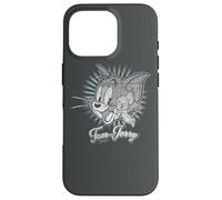 Custodia per iPhone 16 Pro Tom and Jerry Happy Classic Pals
