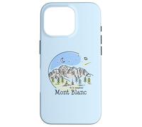 Custodia per iPhone 16 Pro Tour Du Mont Blanc Montblanc TMB Escursionismo Trekking Regalo Francia