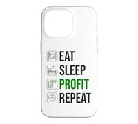 Custodia per iPhone 16 Pro Trader di criptovalute - Mangia ripetizione profitto sonno