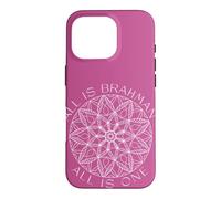 Custodia per iPhone 16 Pro Tutto è Brahman, Tutto è Uno, Yoga Unità Mandala Art