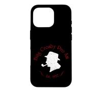 Custodia per iPhone 16 Pro Ufficiale Bing Crosby Silhouette Pro Golf Red and White