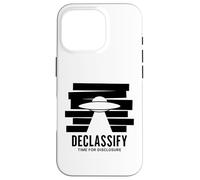 Custodia per iPhone 16 Pro UFO Declassificare Verità Alieni Documenti Segreti Censura