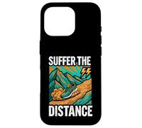 Custodia per iPhone 16 Pro Ultramarathon Trail Running Suffer The Distance