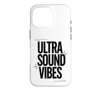 Custodia per iPhone 16 Pro Ultrasound Tech Scheletro Sonografo Umorismo