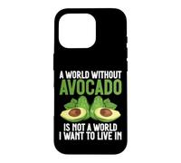 Custodia per iPhone 16 Pro Un mondo senza avocado non è un mondo in cui voglio vivere