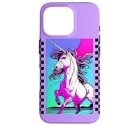 Custodia per iPhone 16 Pro Unicorno surf retrò anni '90
