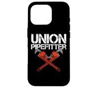 Custodia per iPhone 16 Pro Union Pipefitter idraulico Viaggio Steamfitter