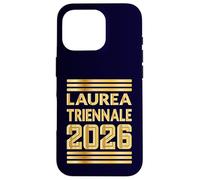 Custodia per iPhone 16 Pro Universitario 2026 Laurea Triennale