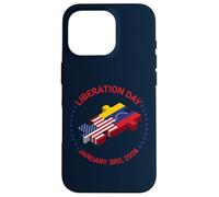 Custodia per iPhone 16 Pro USA Venezuela Puzzle Unity Liberation Day 3 gennaio 2026
