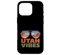 Custodia per iPhone 16 Pro Utah Vibes State Pride Mountains, Desert Outdoor Adventure