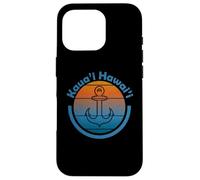 Custodia per iPhone 16 Pro Vela Hawaii - Tramonti d'epoca e ancora per la vela