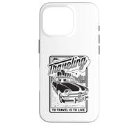 Custodia per iPhone 16 Pro Viaggiare per viaggiare è vivere un'avventura su strada