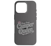 Custodia per iPhone 16 Pro Vintage Classy CAMPER QUEEN RV Besties Campeggio Quinta Ruota