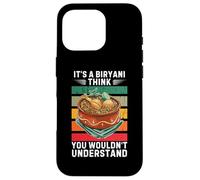 Custodia per iPhone 16 Pro Vintage È un Biryani Penso che non capiresti