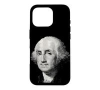Custodia per iPhone 16 Pro Vintage Historical Portrait Americana Engraved Art