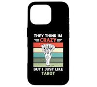 Custodia per iPhone 16 Pro Vintage pensano che io sia pazzo, ma mi piace solo amante dei tarocchi