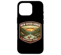 Custodia per iPhone 16 Pro Visitatore del New River Gorge National Park Souvenir West Virginia