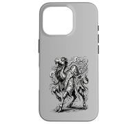 Custodia per iPhone 16 Pro Vuall, gotico, guardiano, di, il, dune, illustrazione