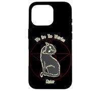 Custodia per iPhone 16 Pro We Are The Weirdos Mister Black Cat Pentagram Witchcraft