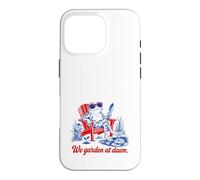 Custodia per iPhone 16 Pro We Garden At Dawn Rana Giardinaggio Divertente
