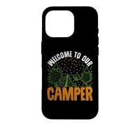 Custodia per iPhone 16 Pro Welcome To Our Camper Camping Hiking Adventure Nature Lover