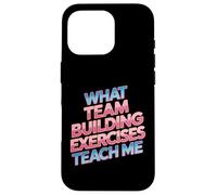 Custodia per iPhone 16 Pro What Team Building Exercises Teach Me Legami aziendali -