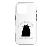 Custodia per iPhone 16 Pro When all else fails, hug your cat