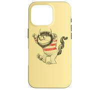 Custodia per iPhone 16 Pro Where the Wild Things Are Line Art